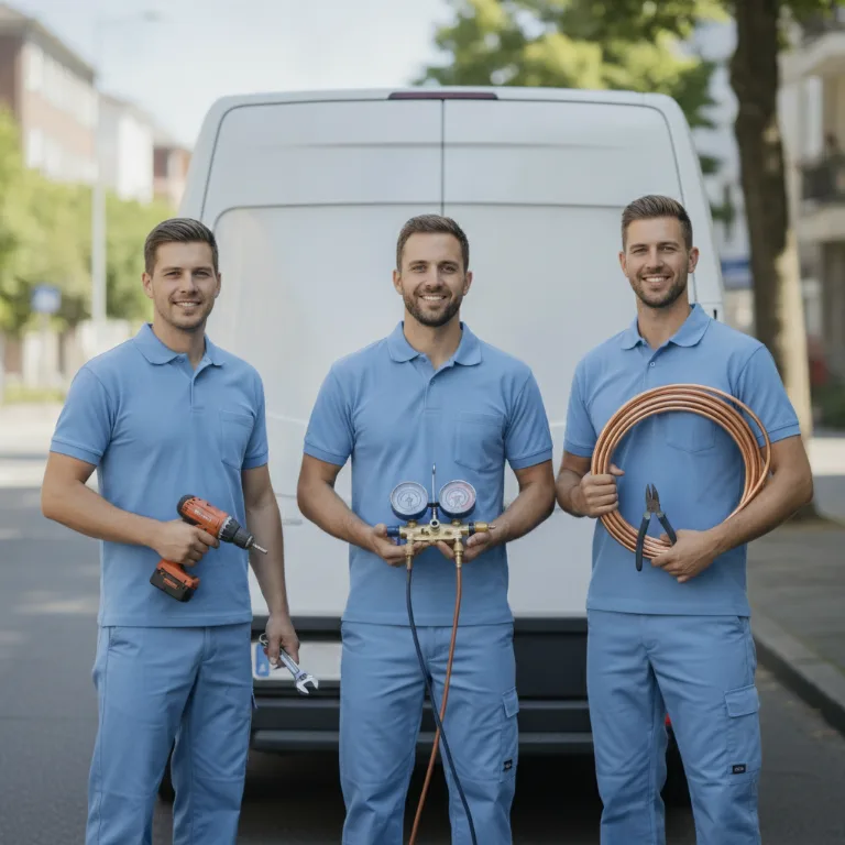 Klimaanlagenmontage Team in Schlieren